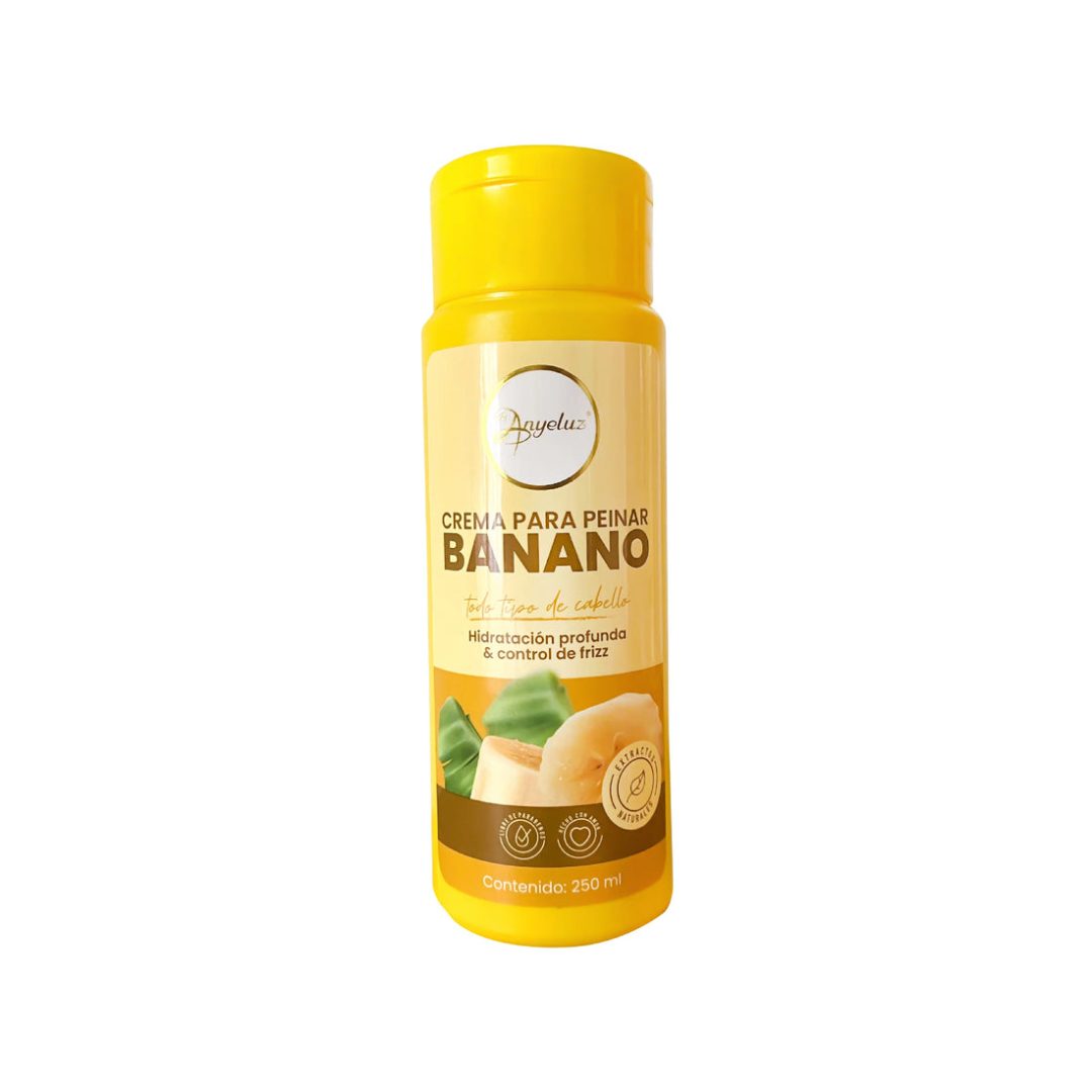 Crema de peinar de banano Anyeluz