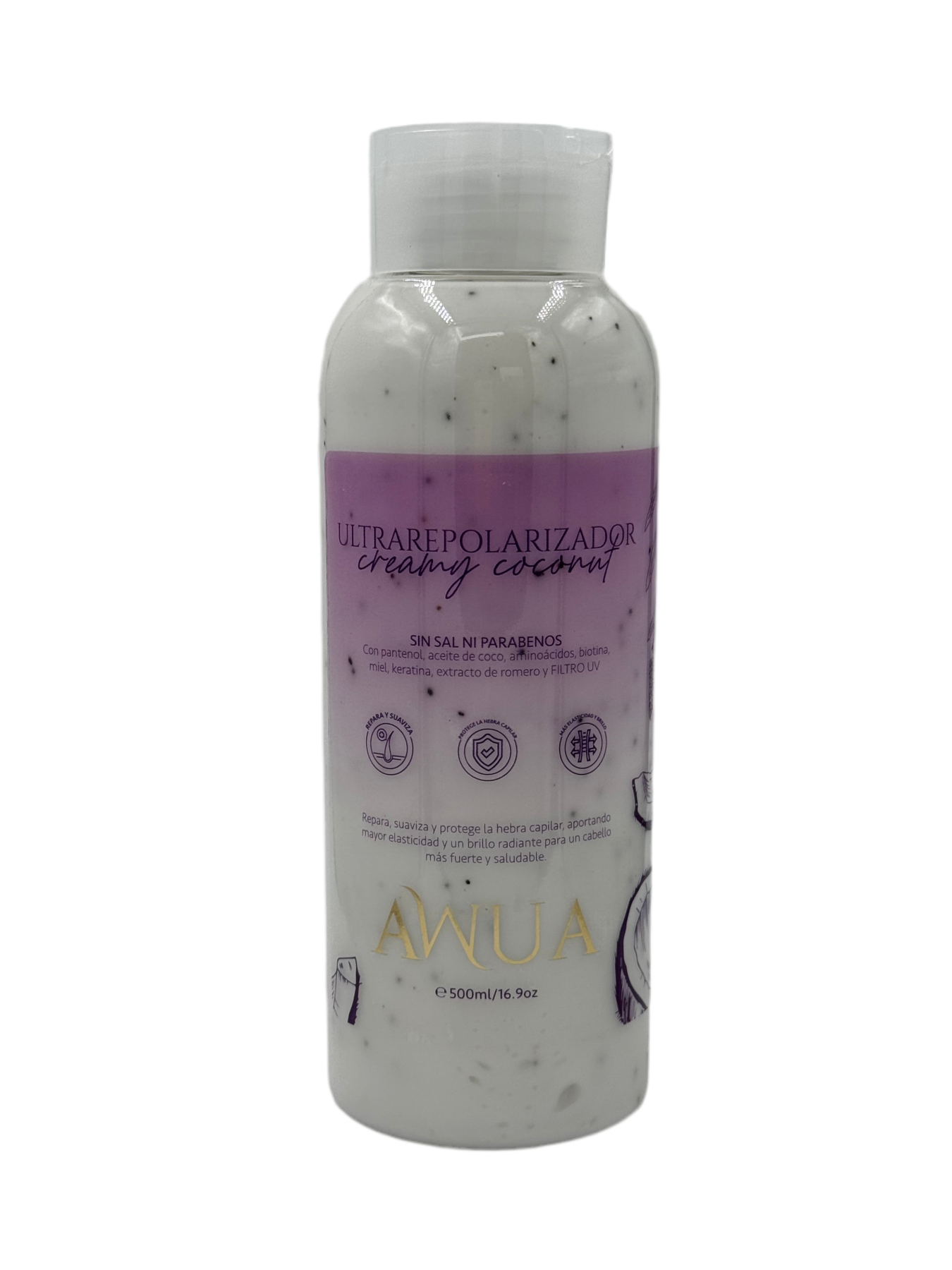Ultrarepolarizador Creamy Coconut Tratamiento Capilar AWUA
